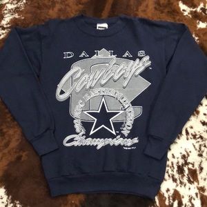 Vintage 1992 Dallas Cowboys NFC Eastern Division Champions Sweatshirt